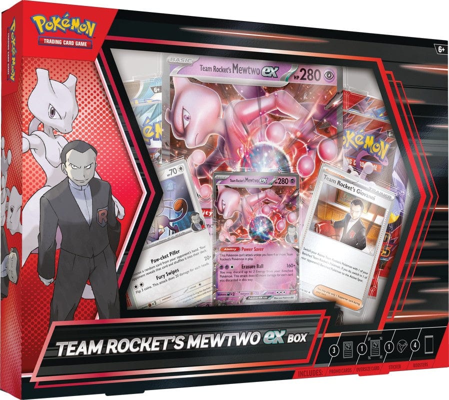 Mewtwo Box Pokemon TCG: Team Rocket's Mewtwo ex Box – Gamers Guild AZ