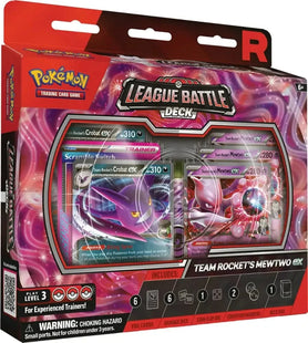 Pokemon TCG: Team Rocket's Mewtwo EX League Battle Deck – Brilliant Stars – Factory Sealed (1st Edition)