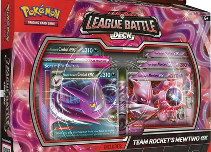Gamers Guild AZ Pokemon Pokemon TCG: Team Rocket's Mewtwo ex League Battle Deck (Pre-Order) Pokemon