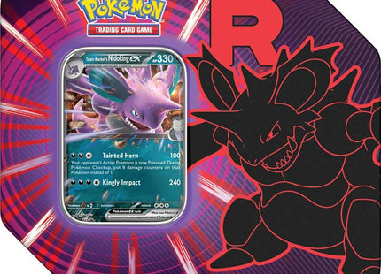 Gamers Guild AZ Pokemon Pokemon TCG: Team Rocket Tin - Nidoking (Pre-Order) Pokemon
