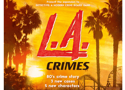 Gamers Guild AZ PORTAL GAMES Detective: A Modern Crime Board Game - L.A. Crimes Quartermaster Direct
