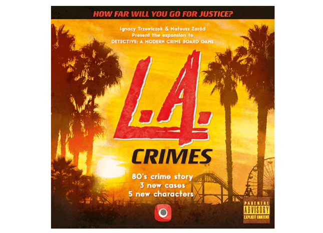 Gamers Guild AZ PORTAL GAMES Detective: A Modern Crime Board Game - L.A. Crimes Quartermaster Direct