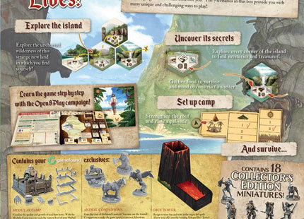 Gamers Guild AZ Portal Games Robinson Crusoe: Collector's Edition (Pre-order) Quartermaster Direct