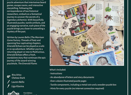 Gamers Guild AZ PostCurious Emerald Echoes (Pre-Order) Quartermaster Direct