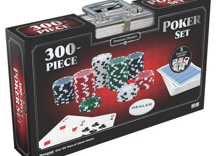 Gamers Guild AZ Pressman Toy Pressman Premium Classics: 300-Piece Poker Set (Pre-Order) ACD Distribution