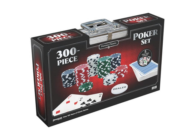 Gamers Guild AZ Pressman Toy Pressman Premium Classics: 300-Piece Poker Set (Pre-Order) ACD Distribution