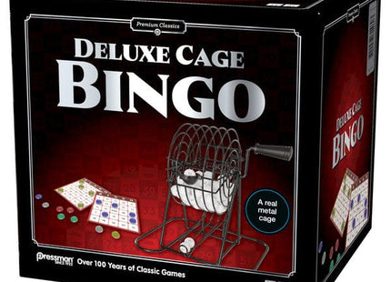 Gamers Guild AZ Pressman Toy Pressman Premium Classics: Cage Bingo (Pre-Order) ACD Distribution