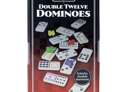 Gamers Guild AZ Pressman Toy Pressman Premium Classics: Double 12 Dominoes (Pre-Order) ACD Distribution