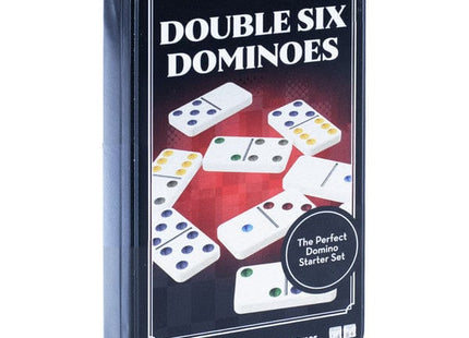 Gamers Guild AZ Pressman Toy Pressman Premium Classics: Double 6 Dominoes (Pre-Order) ACD Distribution