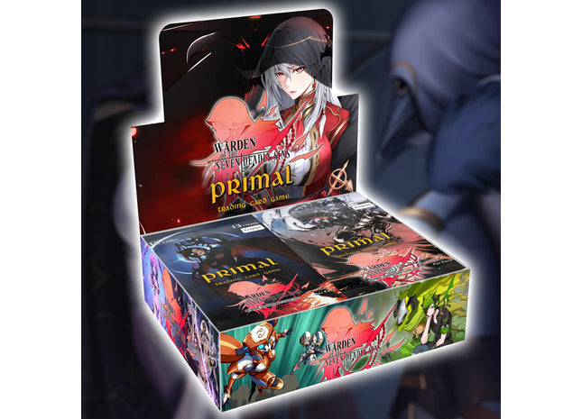 Gamers Guild AZ Primal Primal TCG: Warden of the Seven Deadly Sins - Display Booster Box Discontinue