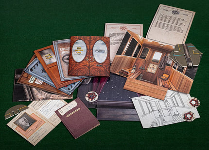 Gamers Guild AZ Professor Puzzle Escape from the Starline Express Game Asmodee