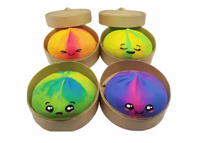 Gamers Guild AZ Puka Creations Puka Creations: Tie Dye Squishy Dumpling Blind Box Toy Temple