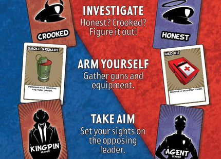 Gamers Guild AZ Pull The Pin Games Good Cop Bad Cop: 4th Edition (Pre-Order) Quartermaster Direct