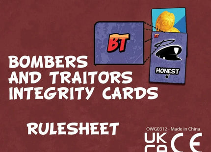 Gamers Guild AZ Pull The Pin Games Good Cop Bad Cop: Bombers & Traitors Expansion (Pre-Order) Quartermaster Direct