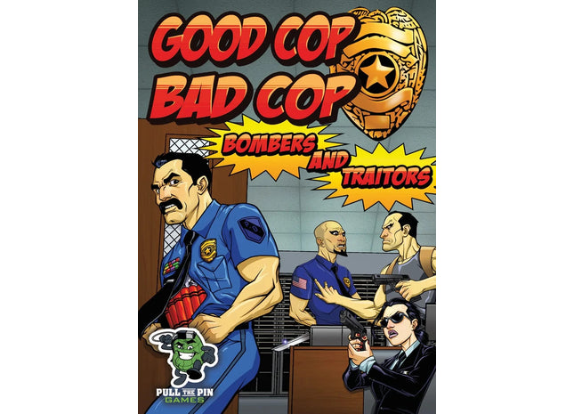 Gamers Guild AZ Pull The Pin Games Good Cop Bad Cop: Bombers & Traitors Expansion (Pre-Order) Quartermaster Direct