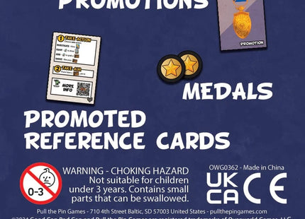 Gamers Guild AZ Pull The Pin Games Good Cop Bad Cop: Promoted Expansion (Pre-Order) Quartermaster Direct