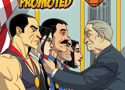 Gamers Guild AZ Pull The Pin Games Good Cop Bad Cop: Promoted Expansion (Pre-Order) Quartermaster Direct