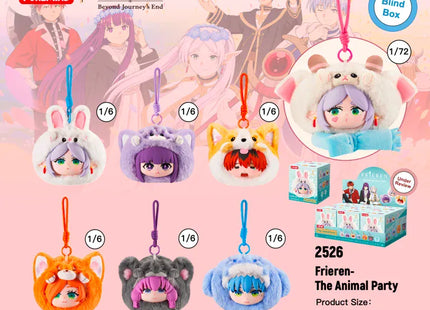 Gamers Guild AZ Puremind Frieren Beyond Journey's End: The Animal Party Vinyl Plush - Puremind Blind Box Puremind