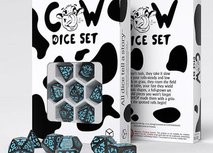 Gamers Guild AZ Q-Workshop Cow Dice Set: MOOlissa (Pre-Order) AGD