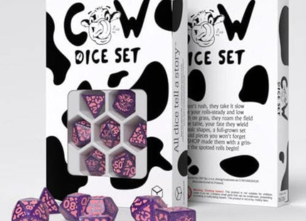 Gamers Guild AZ Q-Workshop Cow Dice Set: RaMOOa (Pre-Order) AGD