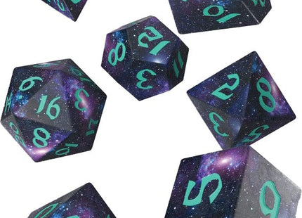 Gamers Guild AZ Q-Workshop Full Art Dice Set: Stardust Nebula AGD