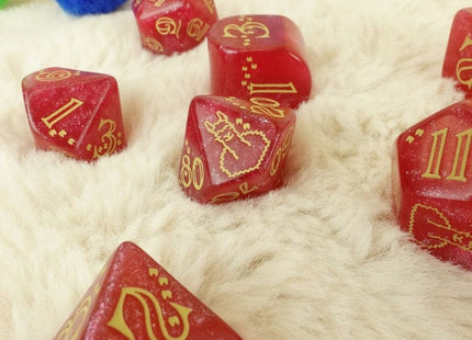 Gamers Guild AZ Q-Workshop Llama Dice Set: Puffy (Pre-Order) GTS