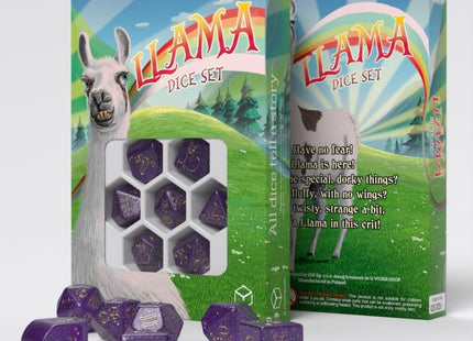 Gamers Guild AZ Q-Workshop Llama Dice Set: Zippy (Pre-Order) GTS