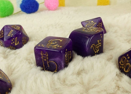 Gamers Guild AZ Q-Workshop Llama Dice Set: Zippy (Pre-Order) GTS