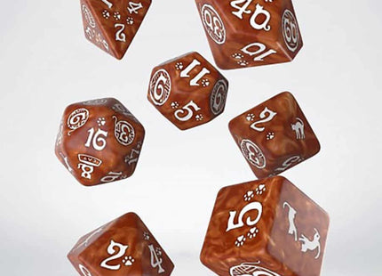 Gamers Guild AZ Q-Workshop Q-Workshop: Cats Dice Set - Muffin (Pre-Order) GTS