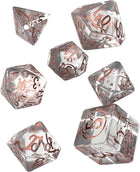 Gamers Guild AZ Q-Workshop Q-Workshop: Dogs Dice Set - Bella (Set of 7 RPG Dice) GTS