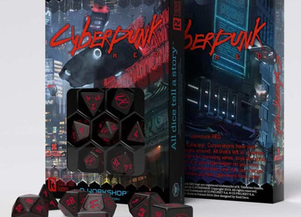 Gamers Guild AZ Q-Workshop Q-Workshop: The Cyberpunk RPG: Dice Set (Pre-Order) GTS