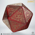 Gamers Guild AZ Q-Workshop The Hobbit Spindown D20 - Ember TCG Jumbo Die (Pre-Order) AGD
