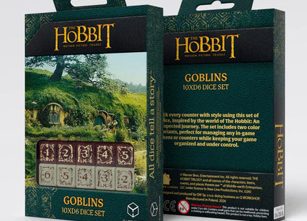 Gamers Guild AZ Q-Workshop The Hobbit TCG 10xD6 - Goblins AGD