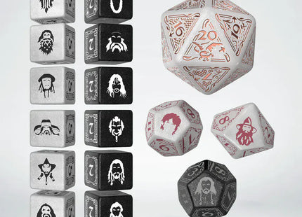 Gamers Guild AZ Q-Workshop The Hobbit TCG Dice Set - Radiant Dawn (Pre-Order) AGD