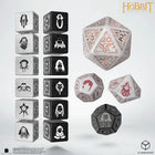 Gamers Guild AZ Q-Workshop The Hobbit TCG Dice Set - Radiant Dawn (Pre-Order) AGD
