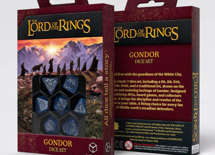 Gamers Guild AZ Q-Workshop The Lord Of The Rings: Gondor Dice Set (Pre-Order) AGD
