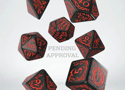 Gamers Guild AZ Q-Workshop The Lord Of The Rings: Mordor Dice Set (Pre-Order) AGD