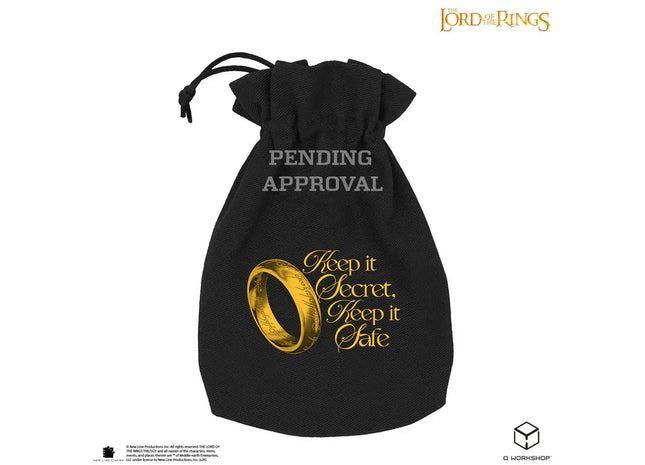 Gamers Guild AZ Q-Workshop The Lord Of The Rings: One Ring Dice Pouch - Keep It Secret Edition  (Pre-Order) AGD