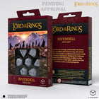 Gamers Guild AZ Q-Workshop The Lord Of The Rings: Rivendell Dice Set - Stone (Pre-Order) AGD