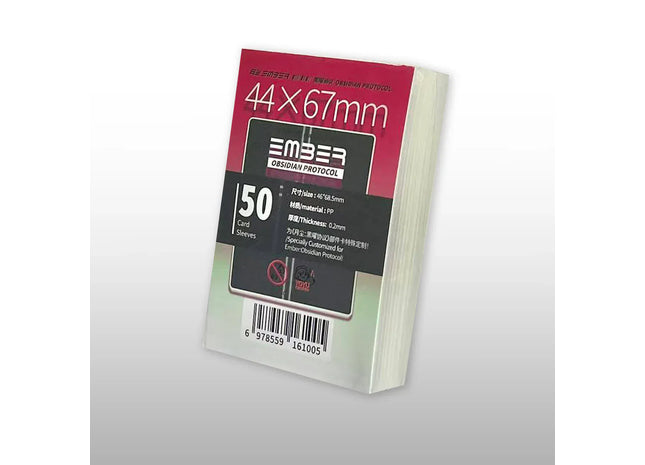 Gamers Guild AZ Queti EMBER: Obsidian Protocol - Cards Sleeves Obsidian Protocol