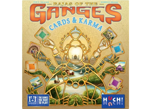 Gamers Guild AZ R AND R Games Rajas of the Ganges: Cards & Karma ACD Distribution
