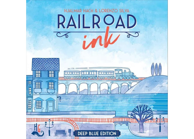 Gamers Guild AZ Railroad Ink: Deep Blue Edition (Pre-Order) Gamers Guild AZ