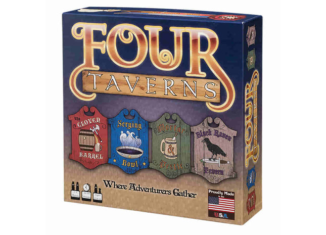 Gamers Guild AZ Rather Dashing Games Four Taverns (Pre-Order) GTS
