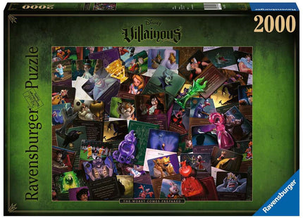 Gamers Guild AZ Ravensburger Copy of Ravensburger: 2000 PCS Puzzle -  Disney All Villains Gamers Guild AZ