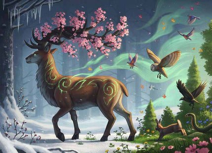 Gamers Guild AZ Ravensburger Ravensburger: 1000 PCS Puzzle - Deer of Spring Gamers Guild AZ