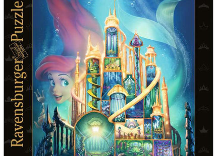 Gamers Guild AZ Ravensburger Ravensburger: 1000 PCS Puzzle - Disney Castles: Ariel Ravensburger