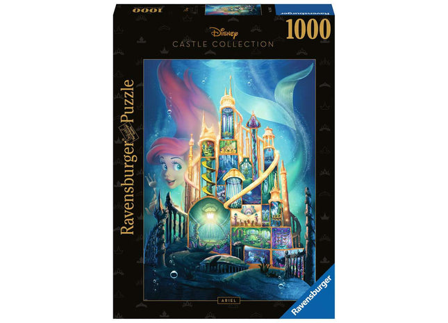 Gamers Guild AZ Ravensburger Ravensburger: 1000 PCS Puzzle - Disney Castles: Ariel Ravensburger