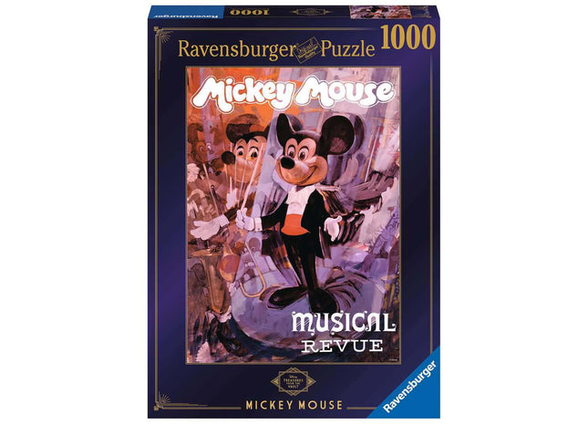 Gamers Guild AZ Ravensburger Ravensburger: 1000 PCS Puzzle - Disney Vault: Mickey Musical Revue Gamers Guild AZ