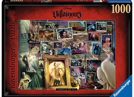 Gamers Guild AZ Ravensburger Ravensburger: 1000 PCS Puzzle - Disney Villainous: Cruella de Vil Gamers Guild AZ