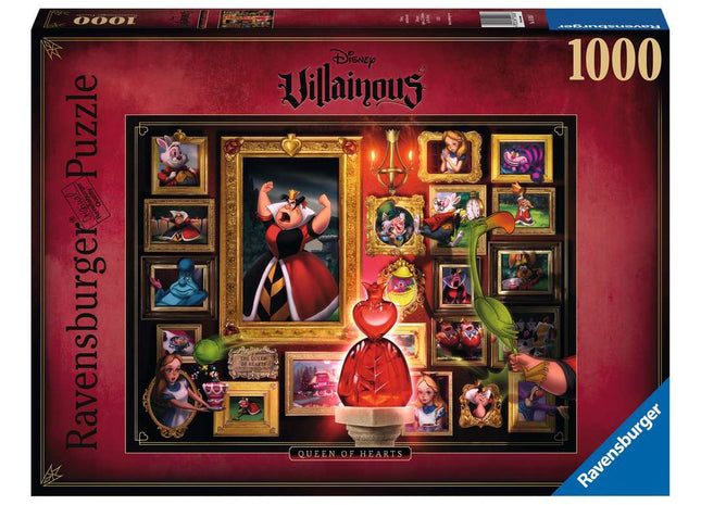 Gamers Guild AZ Ravensburger Ravensburger: 1000 PCS Puzzle - Disney Villainous: Queen of Hearts Gamers Guild AZ